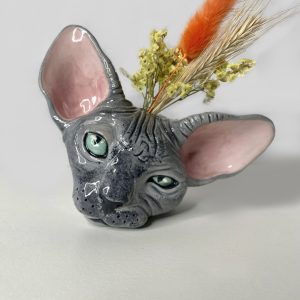 Vase Sphynx - Gris